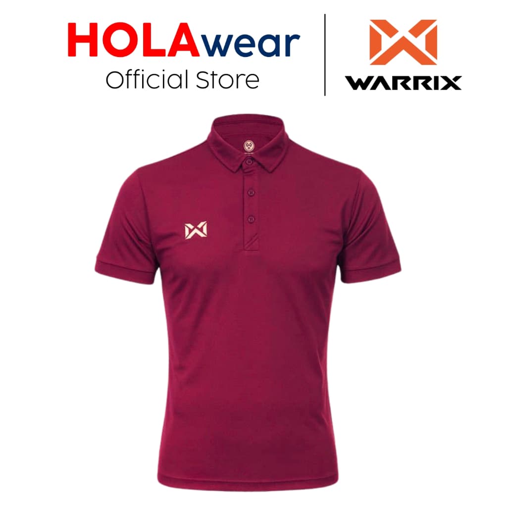 เสื้อโปโล Warrix 252PLACL30 รุ่น LINEX POLO SHIRT ผ่าชายข้าง โลโก้ปัก รุ่นใหม่2025 รูปที่ 6