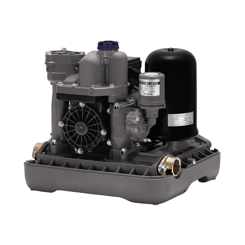 Hitachi ฮิตาชิ ปั๊มน้ำอัตโนมัติ 150 วัตต์ Shallow Well - Compact รุ่น WM-P150GX3 150GX3 PRO รูปที่ 6
