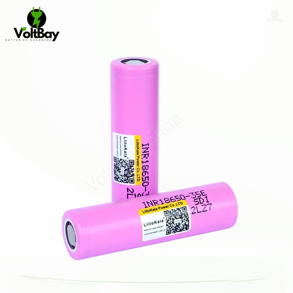 35E ถ่านชาร์จ 18650 3.7V 3400mAh 10A ความจุเต็ม จัดโปรลดราคา ถูกสุดๆ รูปที่ 5