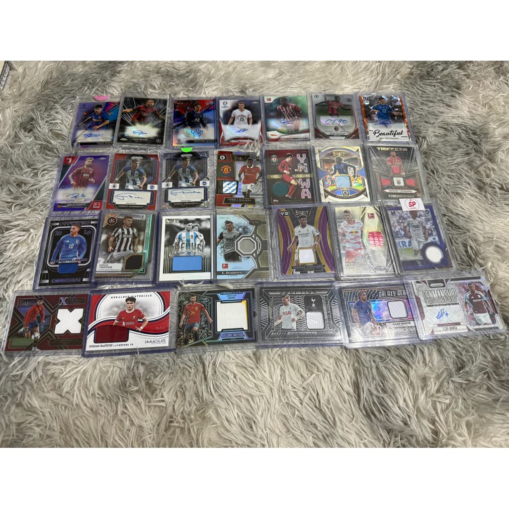 กล่องสุ่มการ์ดฟุตบอล การัน,ลายเซ็น,หรือชิ้นส่วน 100% ทุกกล่อง Panini , Topps รูปที่ 7