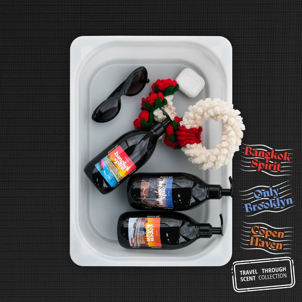 Longhom Shower Gel Travel Collection เจลอาบน้ำ ลองหอม หอมยาวนาน อาบน้ำหอมเคาน์เตอร์แบรนด์ 480mL รูปที่ 3