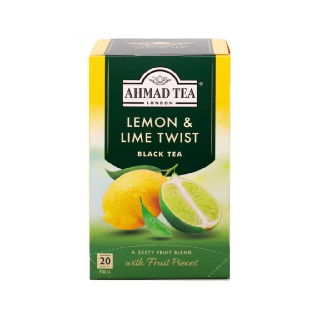 ชา Ahmad tea ชาอะหมัด ชากลิ่นผลไม้ หลากหลายรสชาติให้เลือก มีราคาส่ง 1 กล่องมี 20 ซอง รูปที่ 2