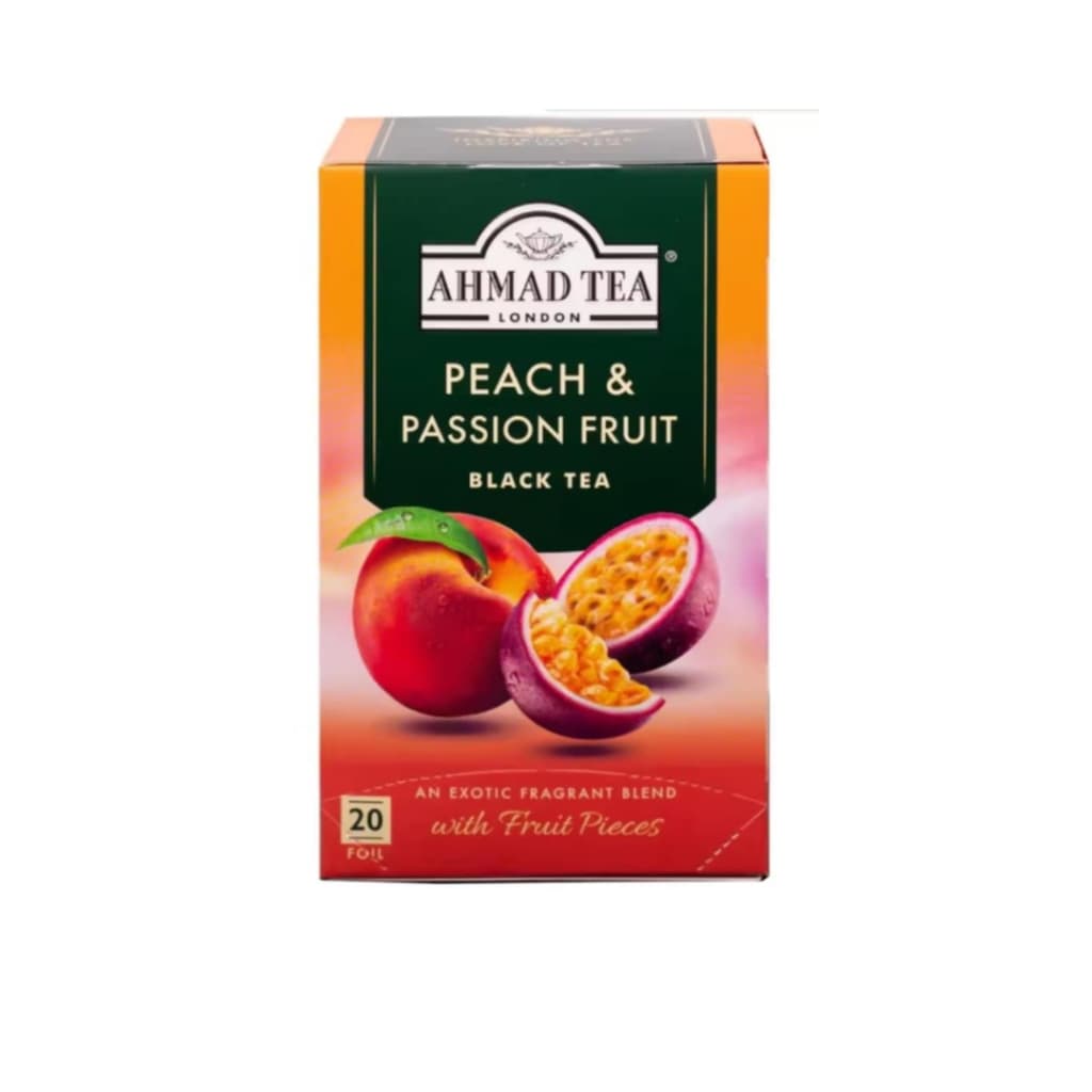 ชา Ahmad tea ชาอะหมัด ชากลิ่นผลไม้ หลากหลายรสชาติให้เลือก มีราคาส่ง 1 กล่องมี 20 ซอง รูปที่ 4