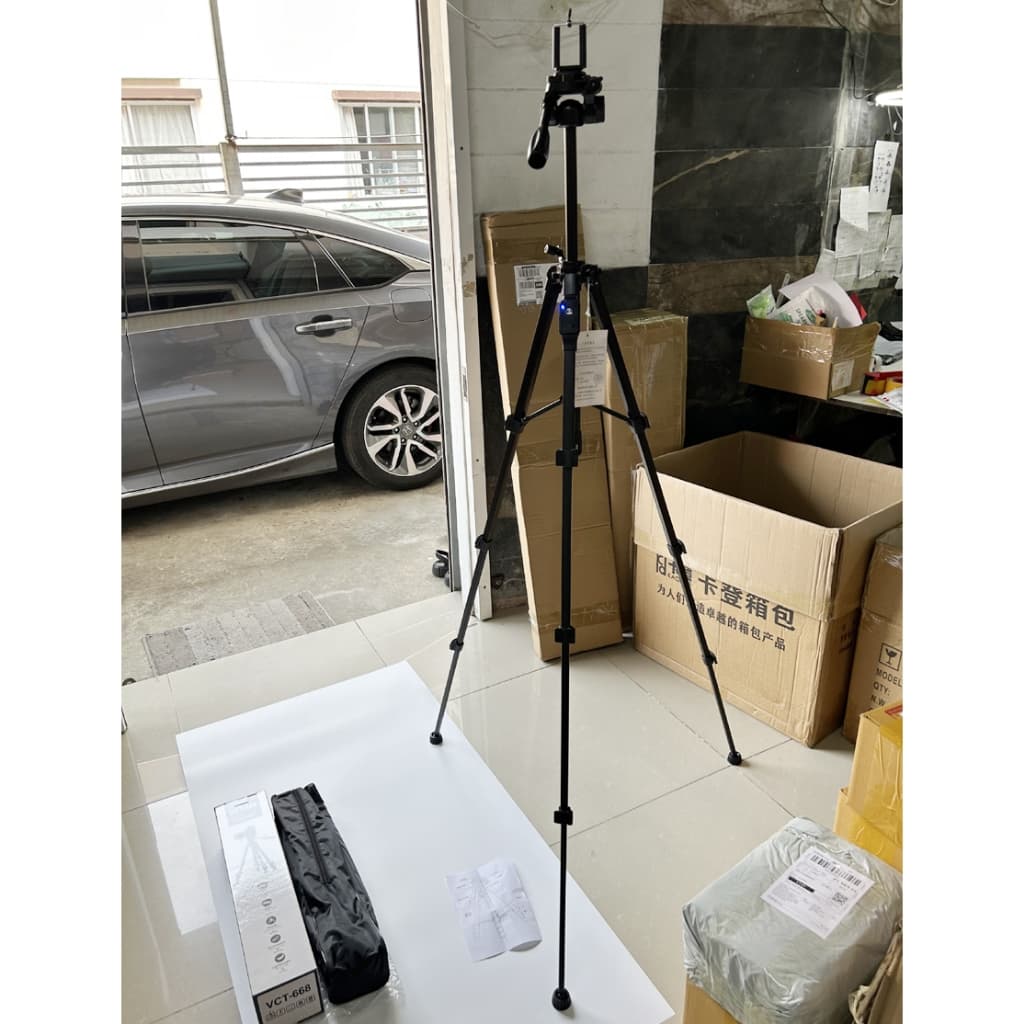 YUNTENG VCT-668 ขาตั้งกล้อง มีรีโมทและคลิปหนีบโทรศัพท์แถมให้ฟรี tripod for camera DV ความสูง 155เซนติเมตร รูปที่ 6