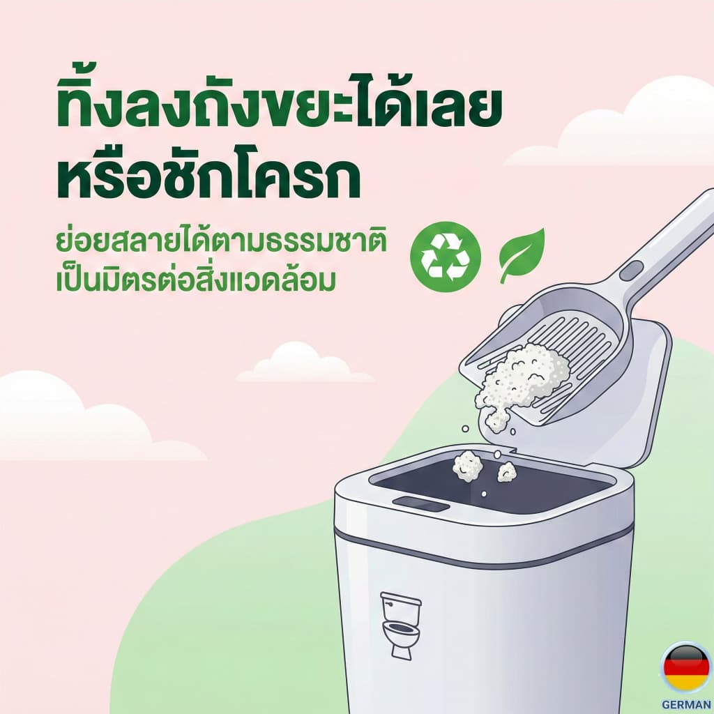 ทรายแมว PetClear 5kg จับตัวเป็นก้อนใน 3 วินาที ทำความสะอาดง่าย ไร้ฝุ่น กลิ่นหอมอ่อนๆ รูปที่ 7