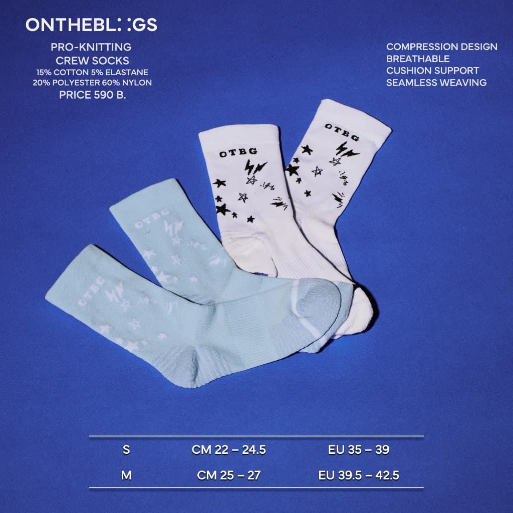 Pro-knitting Crew Socks รูปที่ 2
