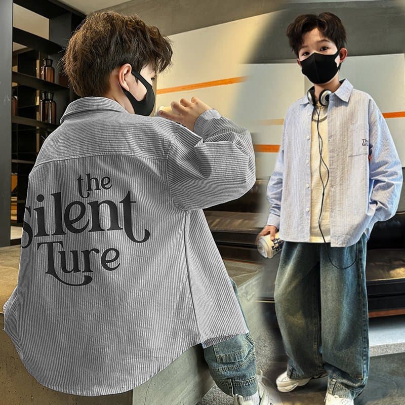 เสื้อเชิ้ตเด็กแขนยาว รุ่นฺ TWN . รูปที่ 2