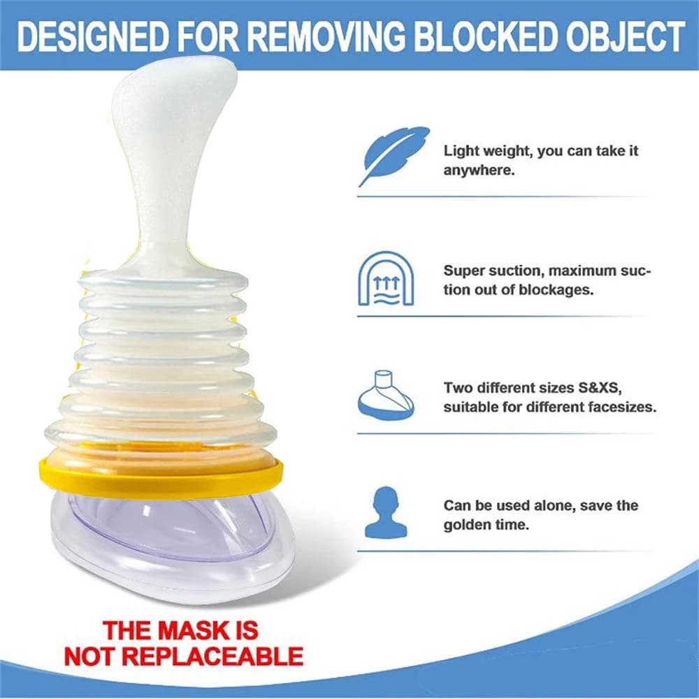 LifeVac ของแท้จาก USA อุปกรณ์ช่วยเหลือเมื่อ อาหารติดคอ สำลักอาหาร รูปที่ 1