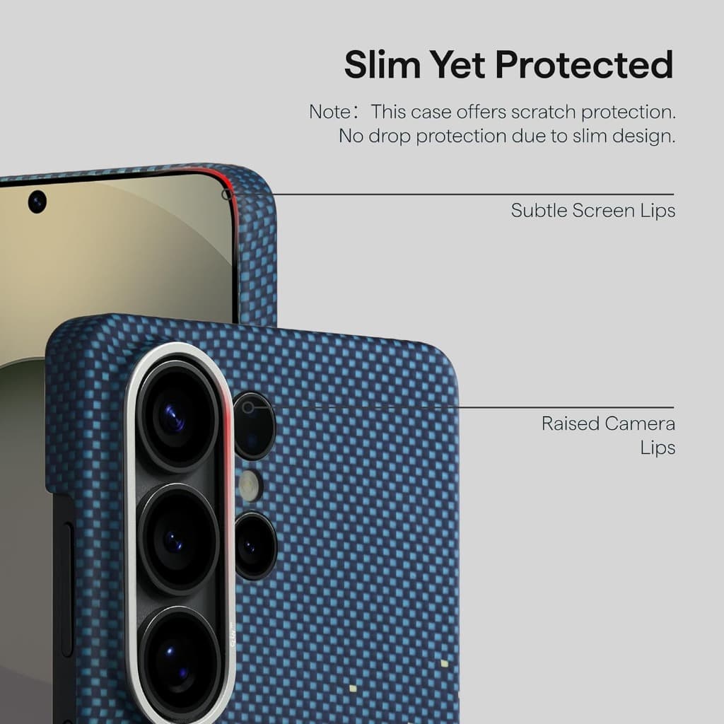 เคส Pitaka Aramid Edge Case สำหรับ Samsung Galaxy S26 Ultra / S25 Ultra รูปที่ 4