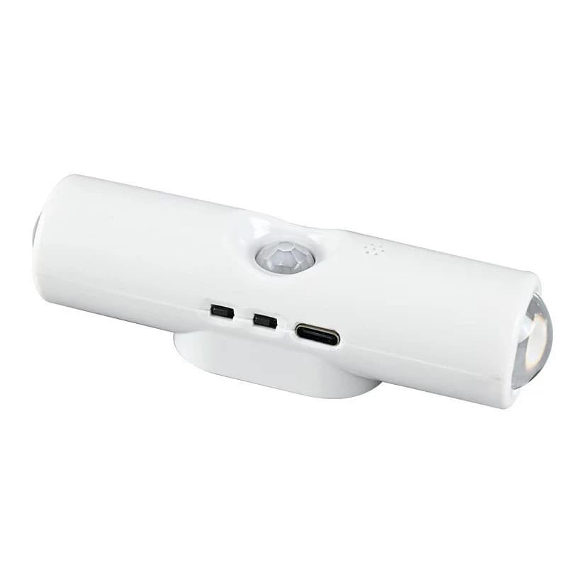 โคมไฟติดผนังเซ็นเซอร์จับความเคลื่อนไหวแม่เหล็กดูดชาร์จผ่าน USB แบบติดเองสำหรับใช้ในบ้าน รูปที่ 9