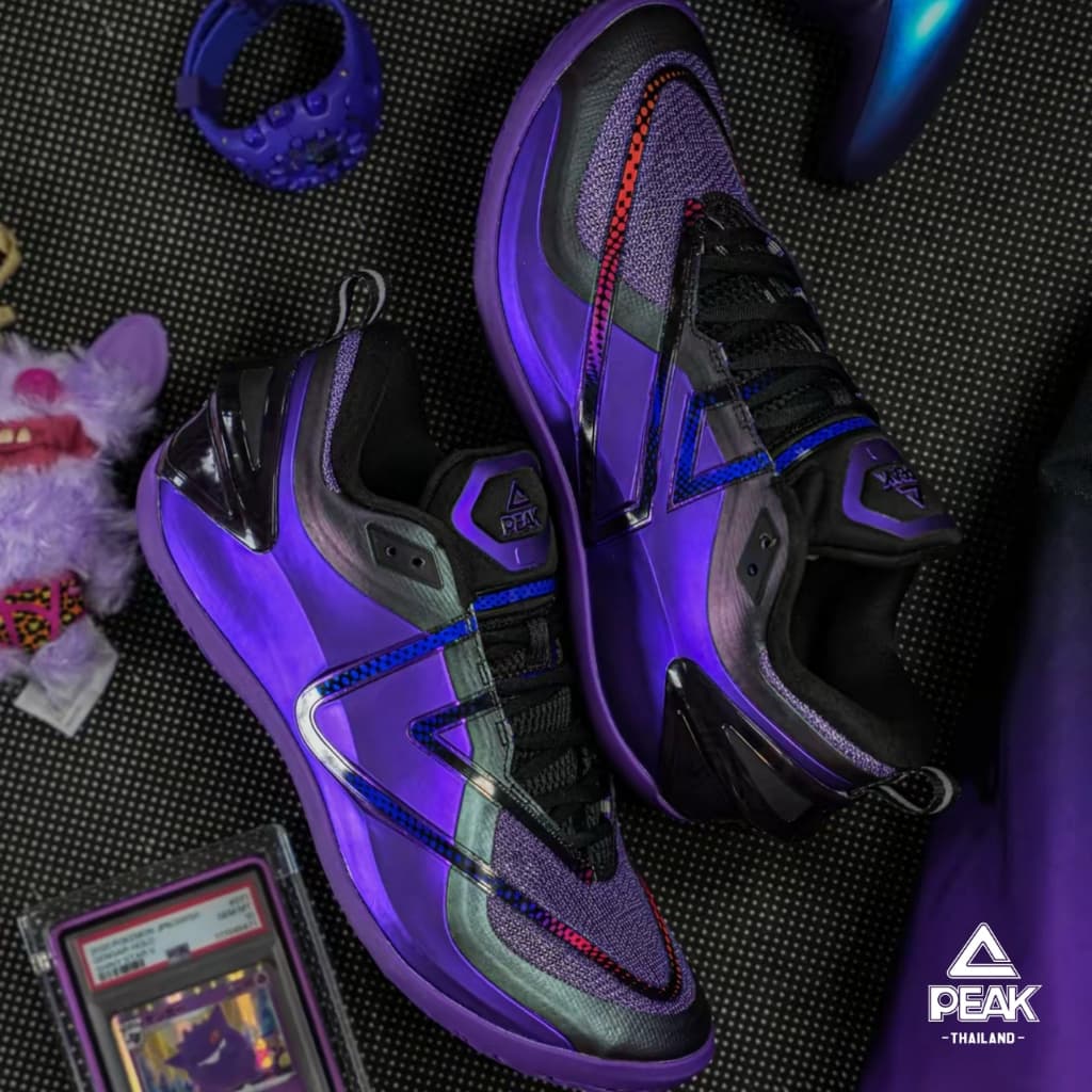 PEAK Taichi Attitude 4 Pro "Malik Monk" ET54761A รองเท้าบาสเกตบอล ข้อต่ำ นุ่ม เบา รองรับแรงกระแทก กระชับเท้า พื้นทนปูน รูปที่ 5