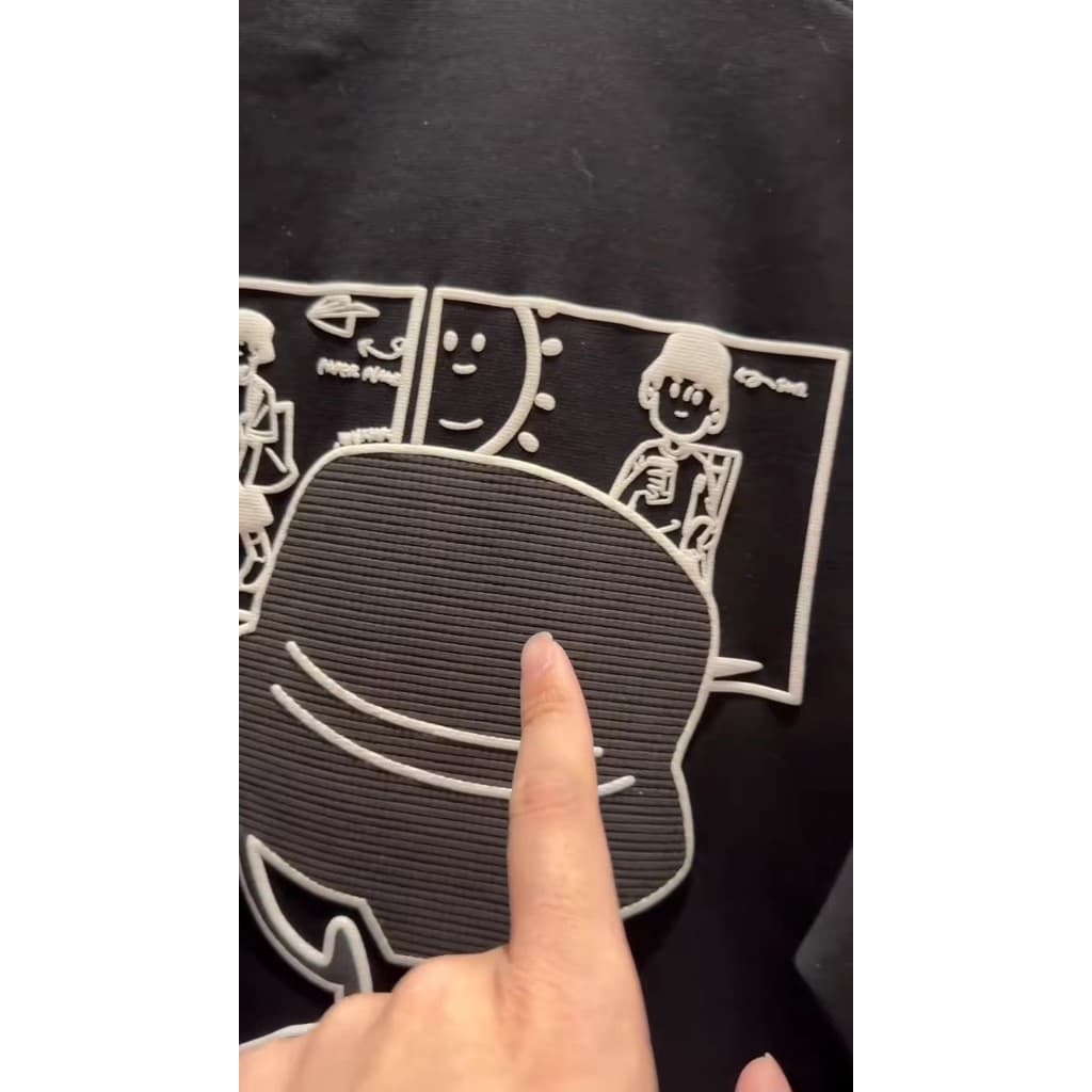 เสื้อยืดเด็ก เสื้อคอกลมเด็กแขนสั้น พิมพ์ลาย ลำลอง ผ้านิ่ม ใส่สบาย ไซส์90-180 รูปที่ 7
