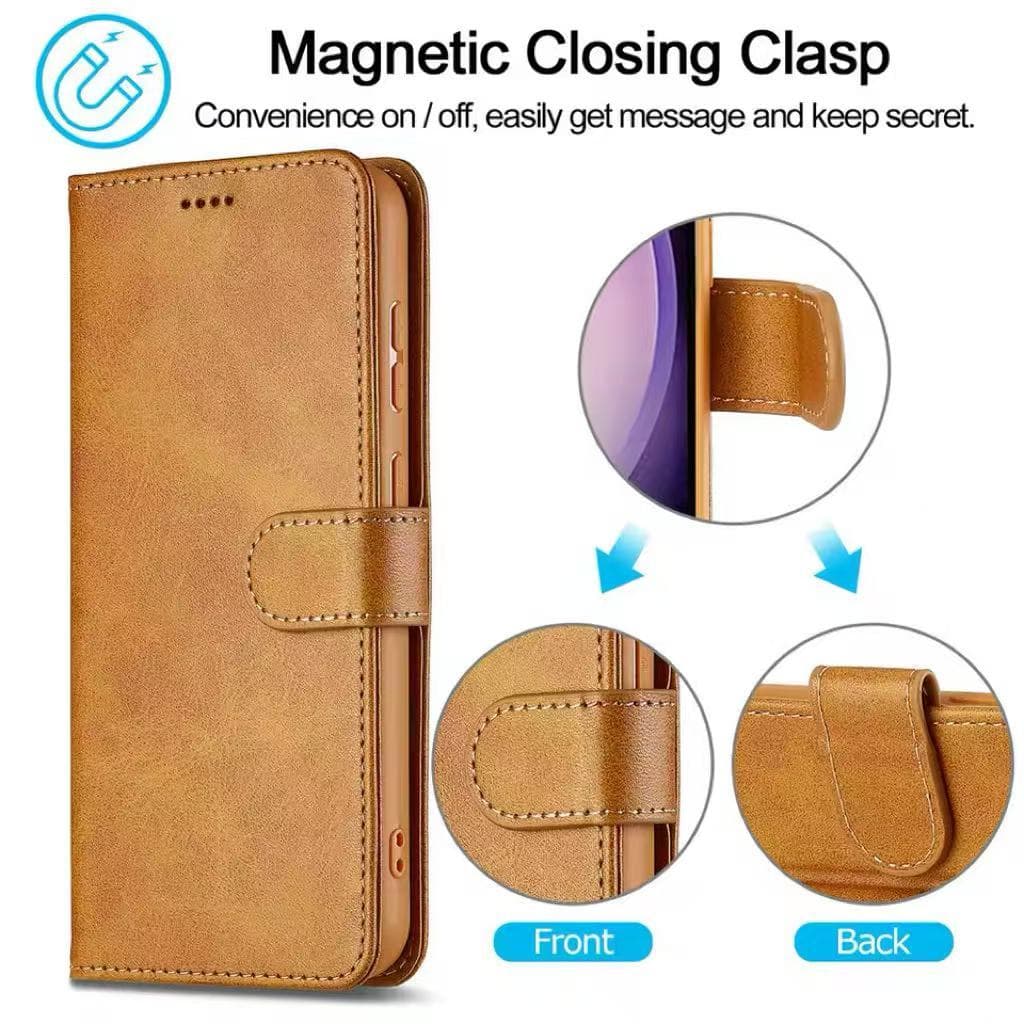 เคสฝาพับหนัง ล็อคได้ สำหรับ Vivo Y11 Y12 Y15 Y17 Y12A Y12S Y3S Y20 Y20S Y20I Y02 Y02A Y02Tเคสกันกระแทกฝาพับ พร้อมช่องใส่ รูปที่ 3