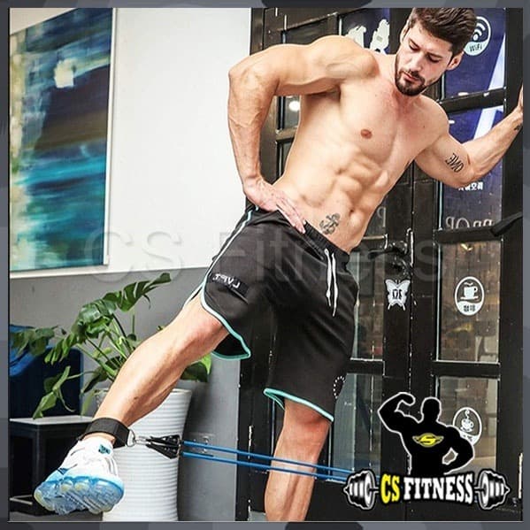 150Lbs ยางยืดออกกำลังกาย 11 ชิ้น แรงต้าน ชุดออกกําลังกายต้านทานวงโยคะออกกําลังกายบ้านวงยืดหยุ่นอุ รูปที่ 4