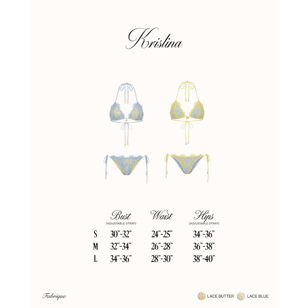 Fabrique.co - Kristina Bikini บิกินี่ บิกินี่ลูกไม้ ชุดว่ายน้ำ รูปที่ 9