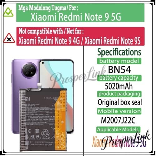 แบต Redmi 9 แบตNote9 แบตเตอรี่โทรศัพท์มือถือ Redmi 9 /Note9 ​ Batterry​ รับประกัน 6 เดือนแถมชุดไขควง รูปที่ 7