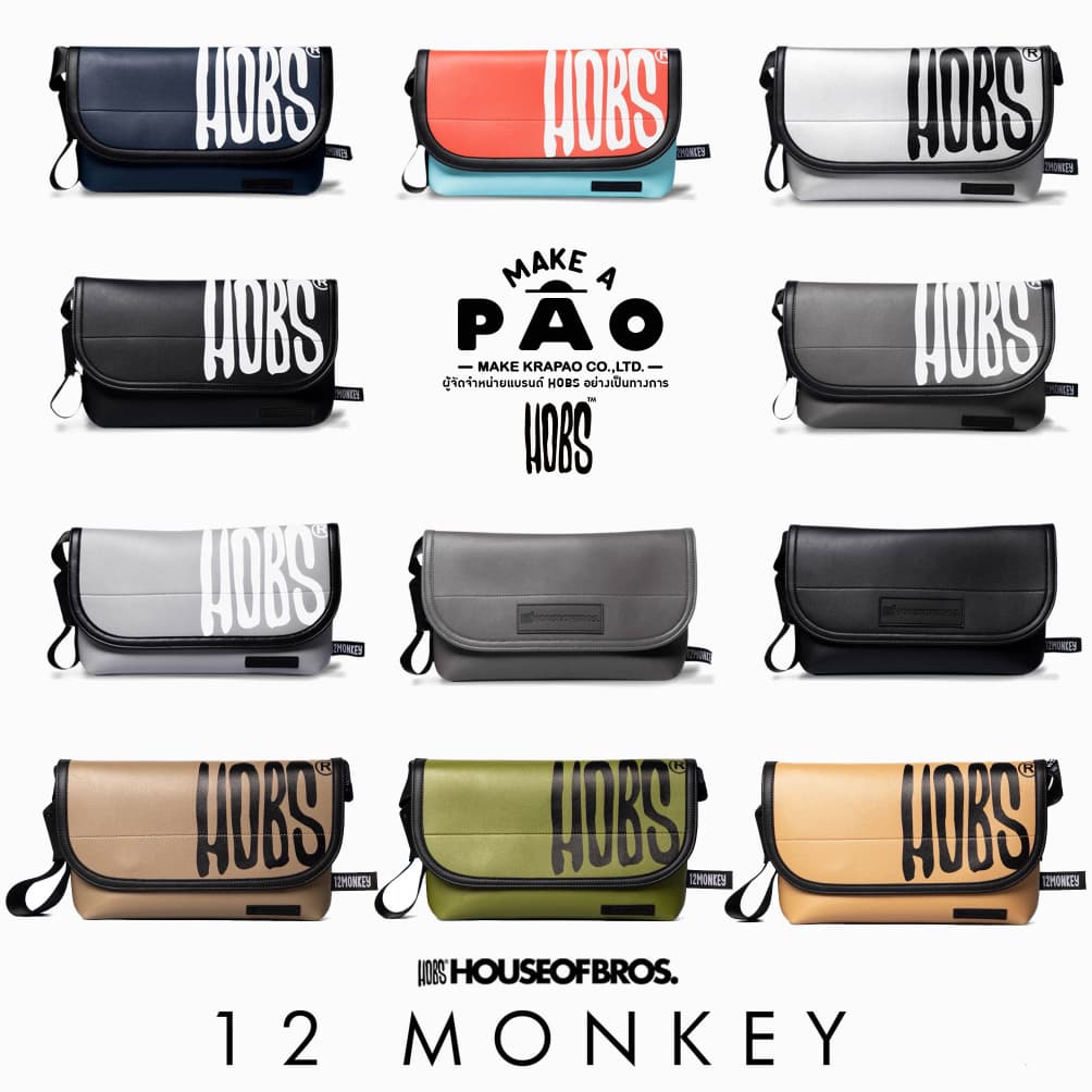 กระเป๋า Hobs ของแท้ รุ่น 12Monkey สะพายข้าง รูปที่ 1
