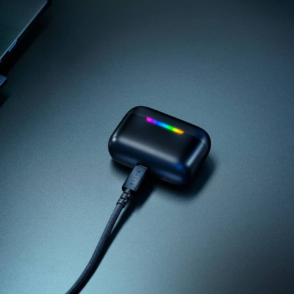 Razer Hammerhead V3 X HyperSpeed หูฟังเกมมิ่งไร้สาย เชื่อมต่อได้กับ PC/Smartphone/PS5 รูปที่ 4