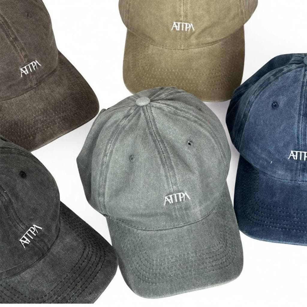 Atipa - Vintage Fade Baseball Cap หมวกแก๊ป วินเทจ สีฟอก รูปที่ 3