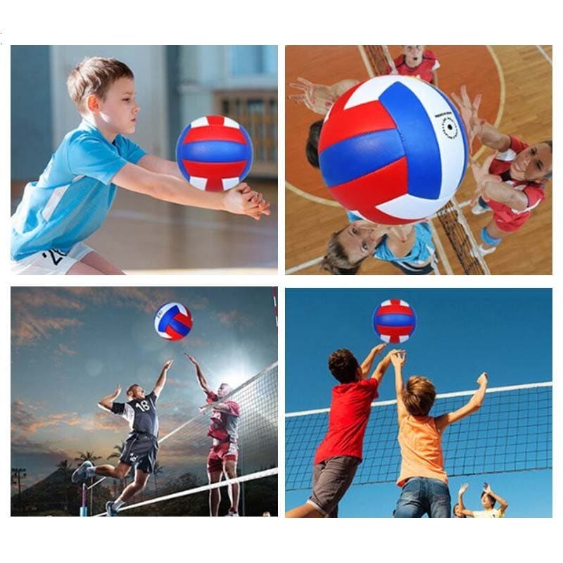 ลูกวอลเลย์บอล Volleyball เบอร์5 วอลเลย์บอล มีความยืดหยุ่นดี นุ่มสัมผัสดี เหมาะสำหรับฝึกซ้อมนันทนาการทั้งในร่มและกลางแจ้ง รูปที่ 9