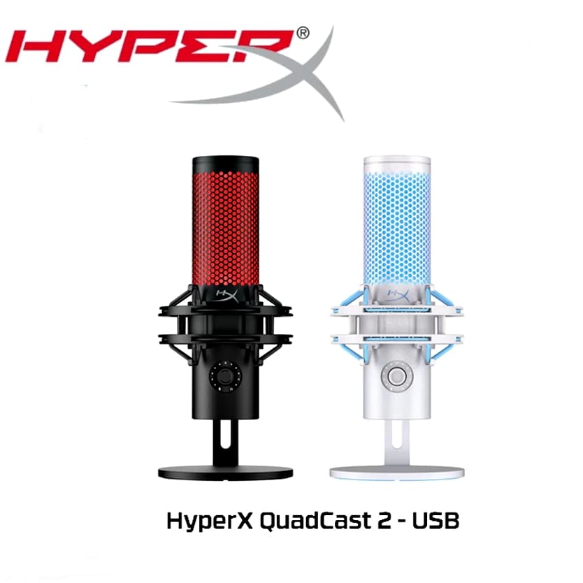 MICROPHONE HyperX QUADCAST 2 STANDALONE MICROPHONE : 872V1AA / AN1D9AA รูปที่ 1