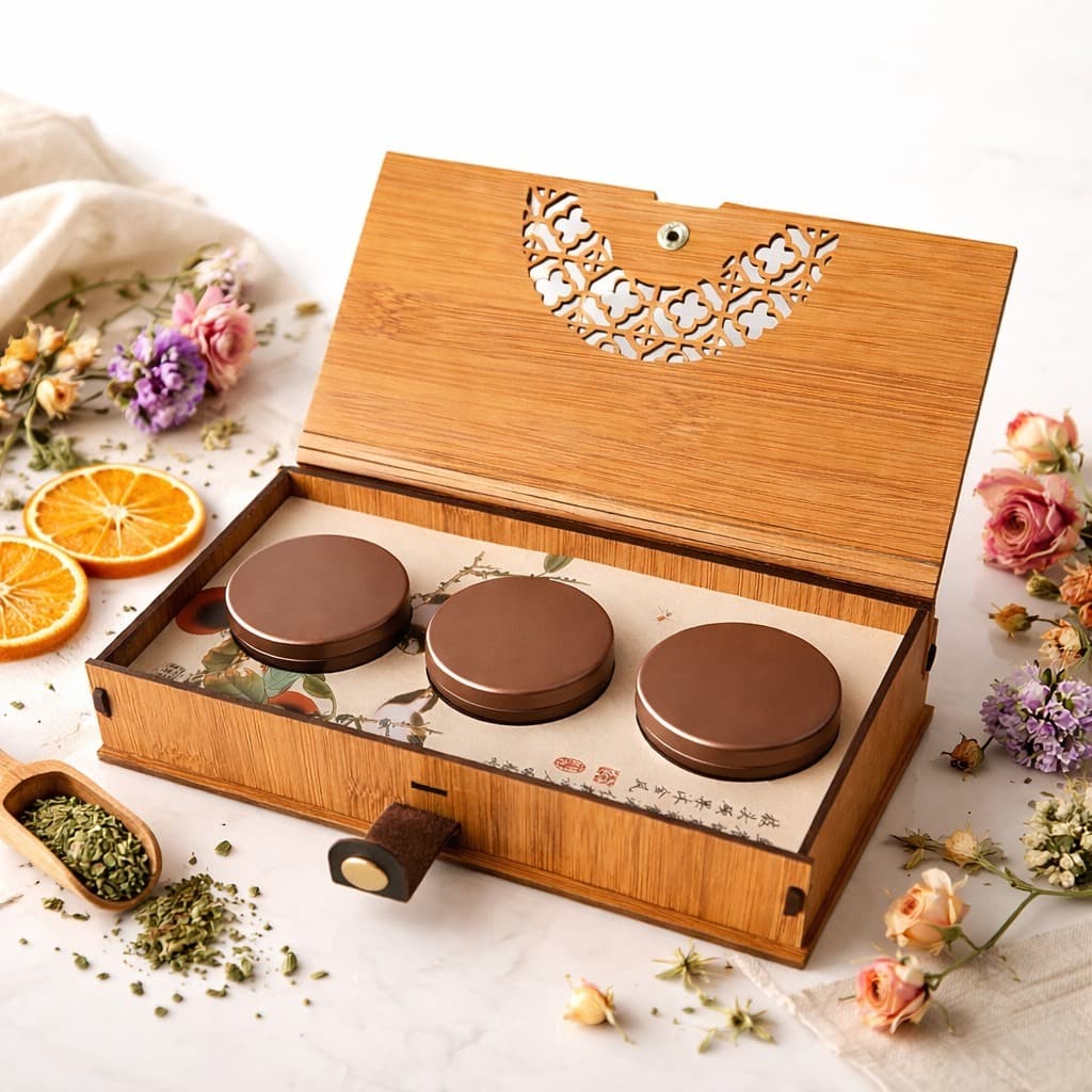 เซ็ตของขวัญ เซ็ตชา 3 / 6 ชนิด จากแบรนด์ guru tea ชามะลิ ชายอดน้ำค้างน้ำผึ้ง ชาหอมหมื่นลี้ ตัวขายดี รูปที่ 5