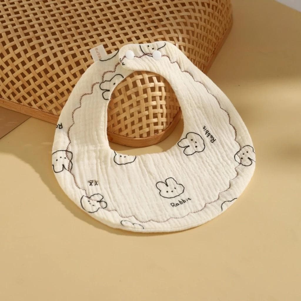 BLIVO ผ้ากันเปื้อนเด็ก ผ้าซับน้ำลาย พิมพ์ลายการ์ตูน ปรับระดับได้ ใช้ได้ทั้งเด็กผู้หญิงและผู้ชาย รูปที่ 9