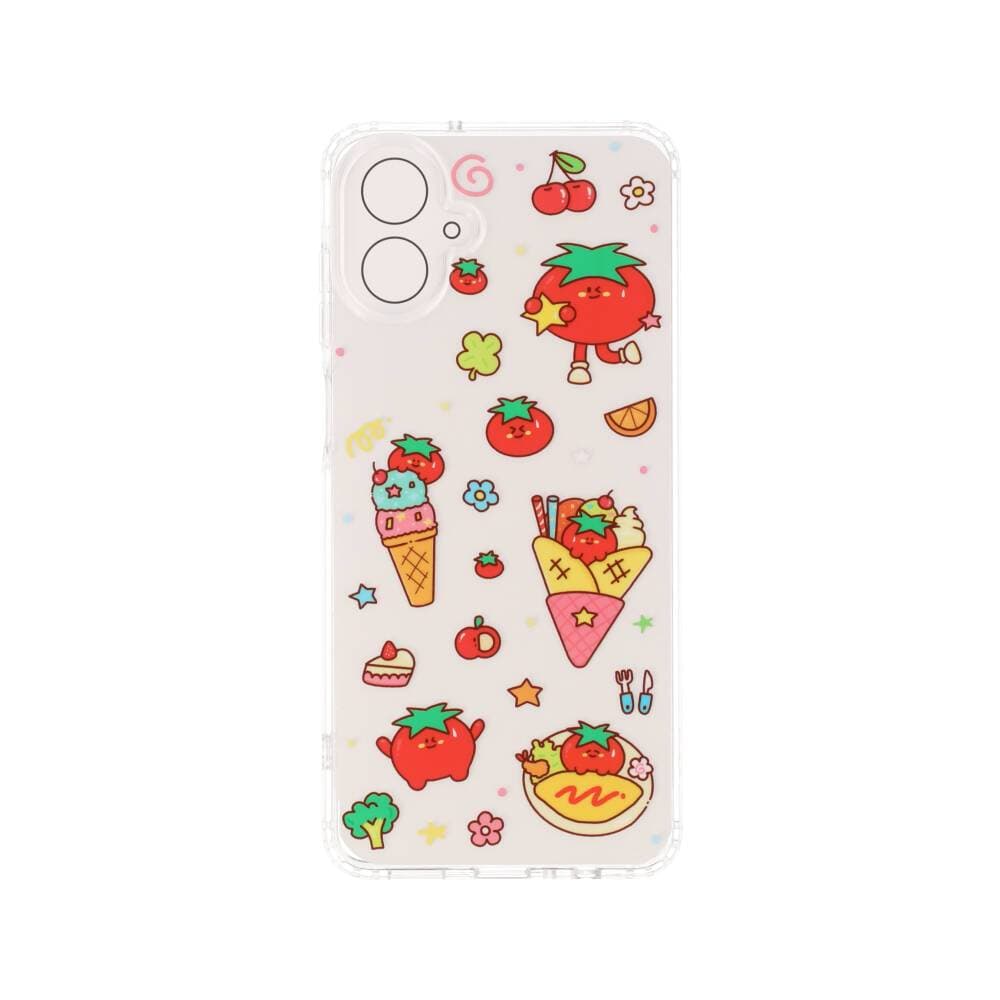 FOX x PLEASENJOY เคส Samsung Galaxy A06/A07/A17/A56/S25 FE/S24 Ultra/S25 Ultra/S26 Ultra ลาย Happy Tomato by Banana IT รูปที่ 8