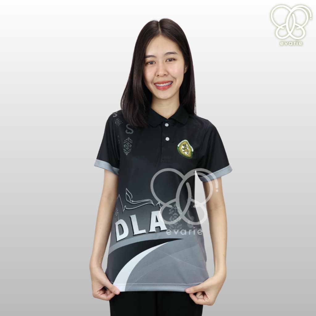 Evarie Shirt Shop เสื้อโปโลพิมพ์ลาย อปท. เสื้อโปโล กรมส่งเสริมการปกครองส่วนท้องถิ่น ลายขอเจ้าฟ้า อปท. รูปที่ 8