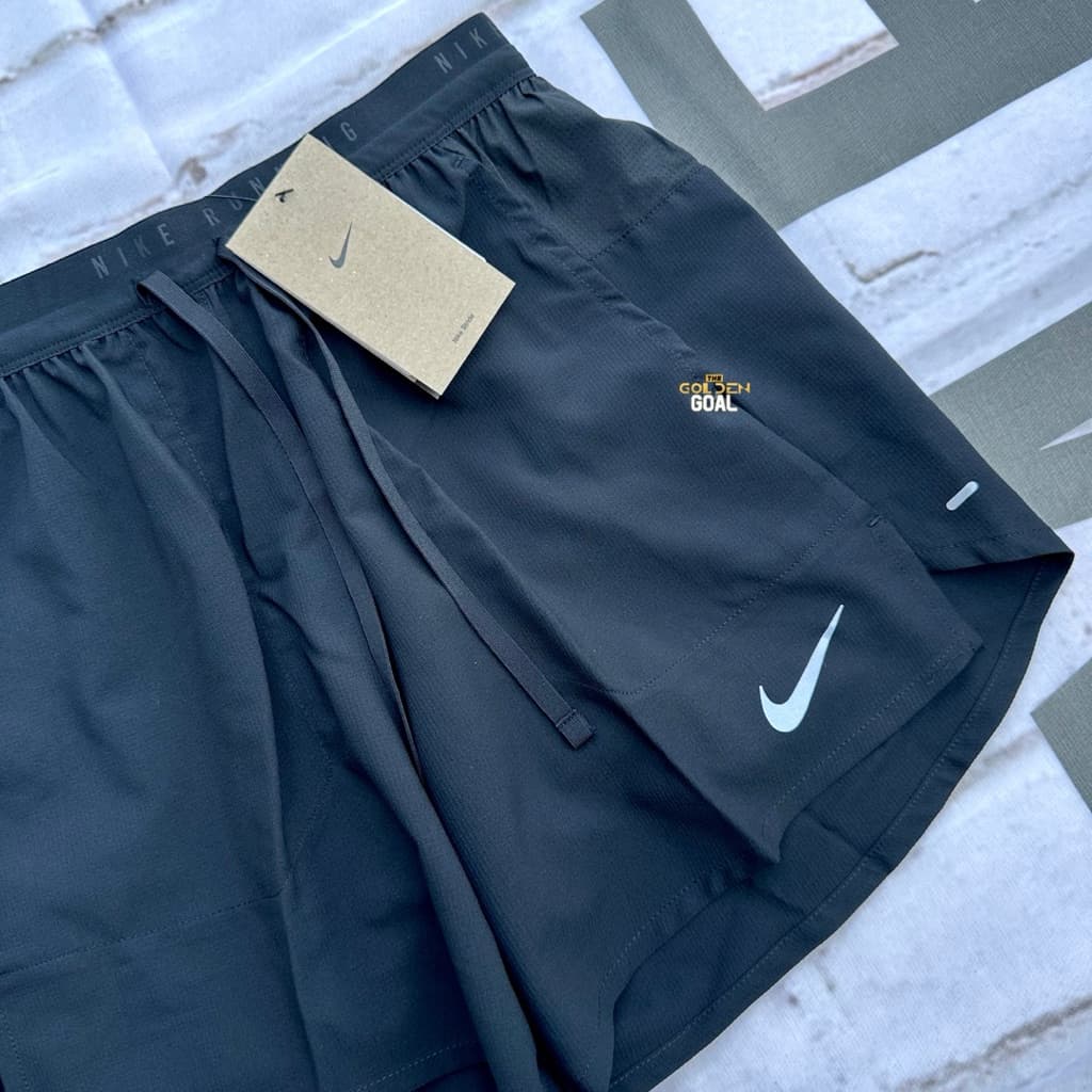 กางเกงวิ่ง Nike Dri-fit Flex Stride 5” 2in1 “Black” ป้ายไทยของแท้ รูปที่ 3
