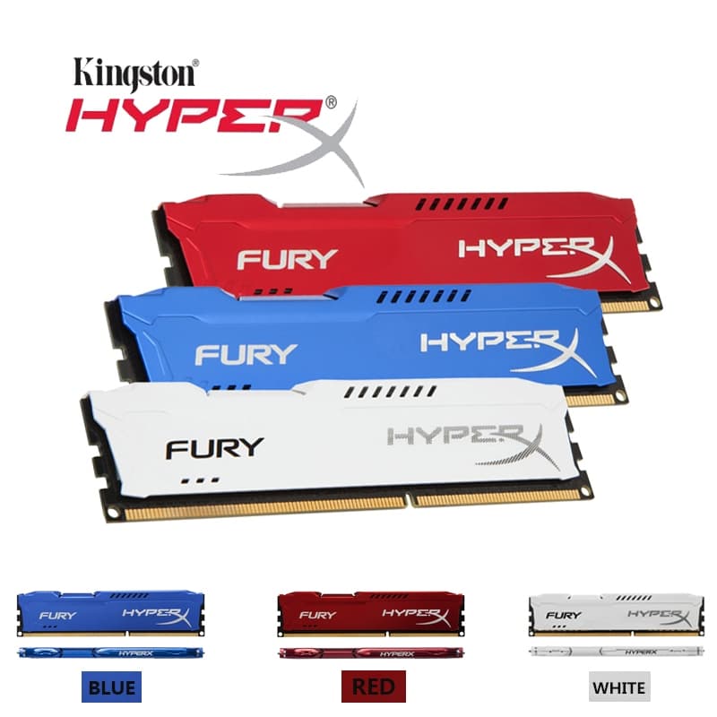 Hyperx Fury DDR3 RAM 4GB 8GB แรม 1600Mhz 1866Mhz DIMM 240Pin 1.5V หน่วยความจำเดสก์ ประกัน 1 ปี รูปที่ 6