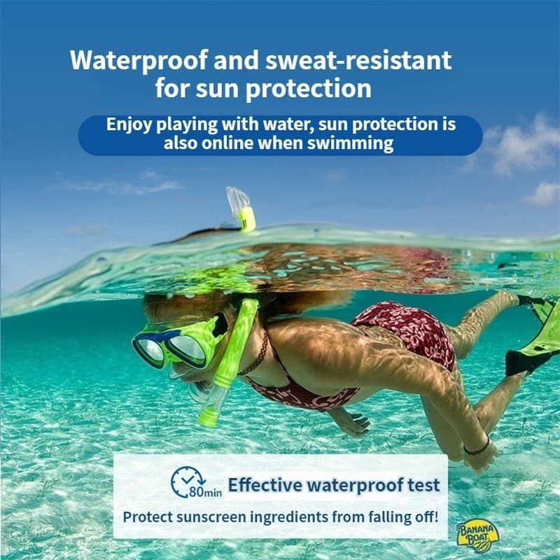 Banana Sport SPF110 PA+++ ครีมกันแดดกีฬา ใช้บนชายหาด กันน้ำกันเหงื่อ ติดทนนาน UVA UVB รูปที่ 3