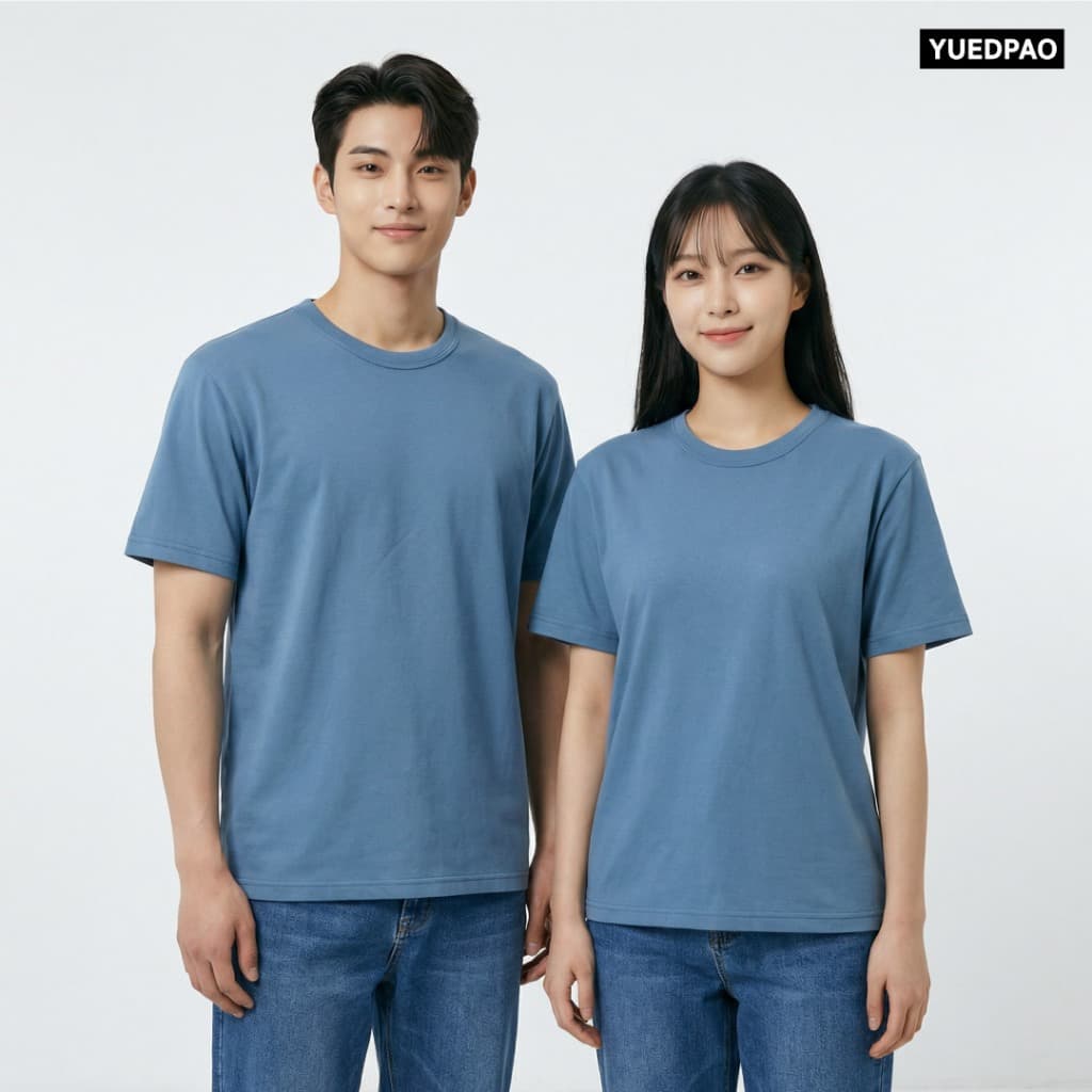 Yuedpao Smooth Skin - Set Dark Tone เสื้อยืดคอกลม ผ้านุ่มลื่น เบาสบาย ระบายอากาศดี เสื้อยืดพื้น รูปที่ 7