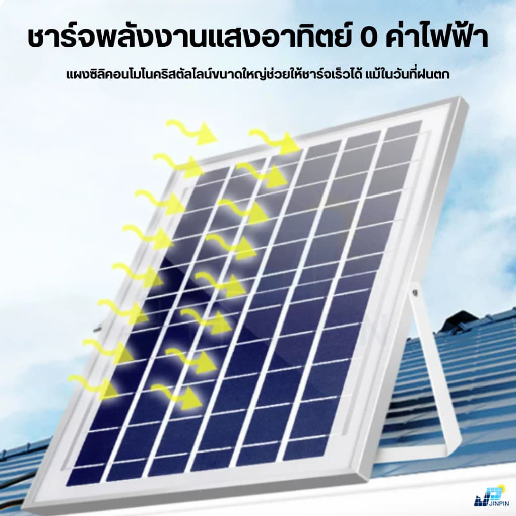 SOLAR BULE ไฟตุ้ม 90000w ไฟตั้งแคมป์ ไฟโซล่าเซลล์แสงไฟสีขาว ไฟพลังงานแสงอาทิตย์ รูปที่ 6