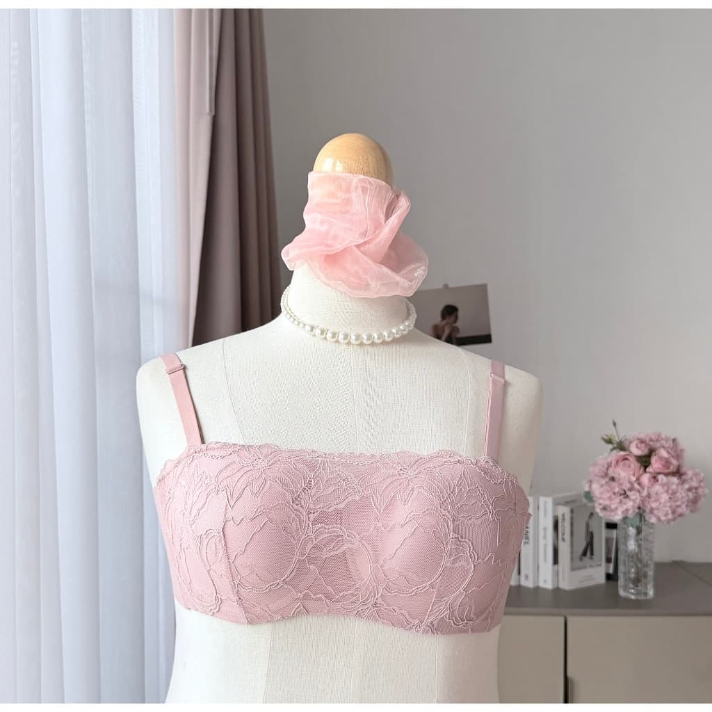 New!! Anny 9625 เสื้อในทรงเกาะอกคัพ C-D เสื้อในมีโครง รอบตัวไร้ขอบ 4 ตะขอ ปรับได้ 4 ระดับ รูปที่ 4