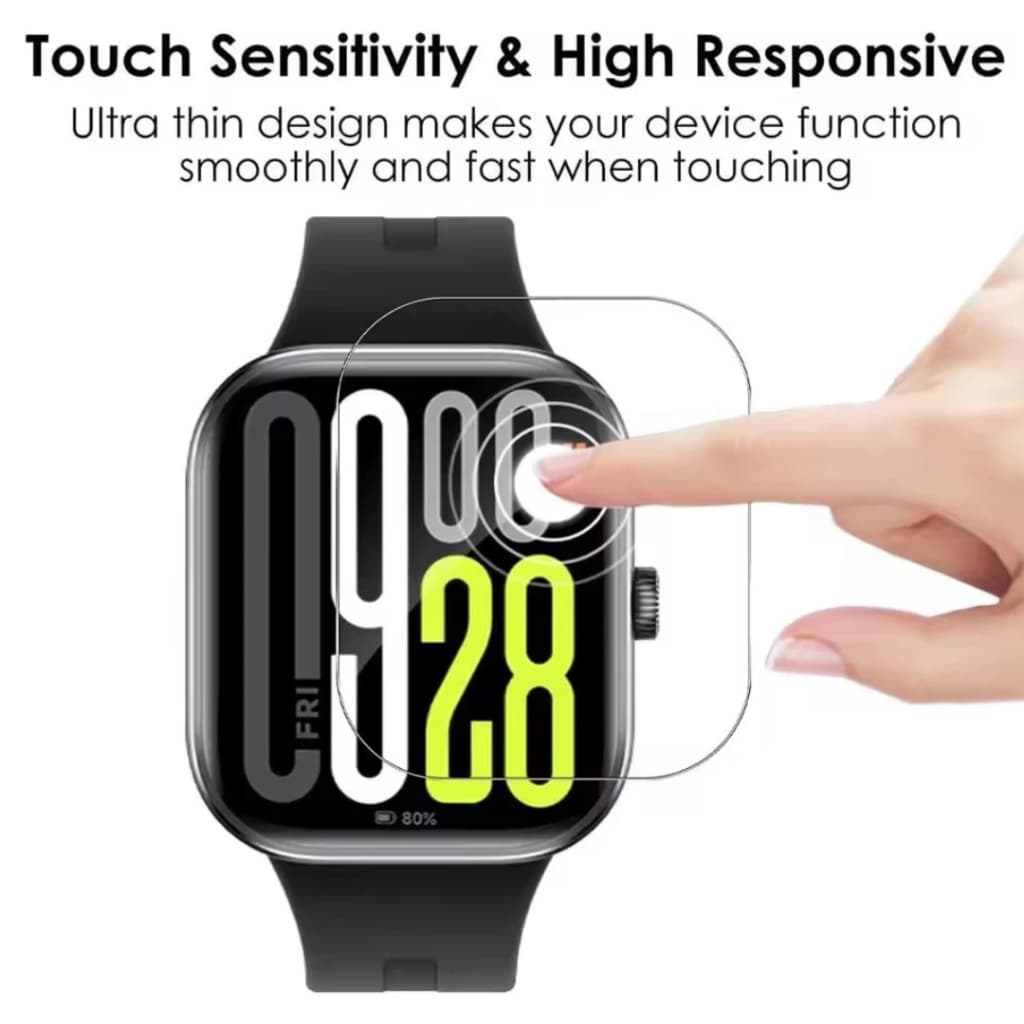 เคส ฟิล์ม สำหรับ นาฬิกา Redmi Watch 6 รุ่นใหม่ 2026 ฟิล์มกันรอย Case ติดง่าย ป้องกันรอยขีดข่วน รูปที่ 3