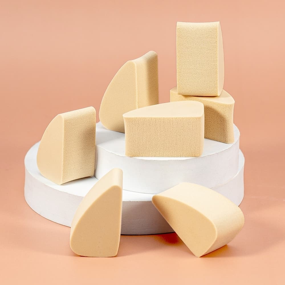 L'OCEAN Triangle Dry Wet Makeup Sponge รูปที่ 3