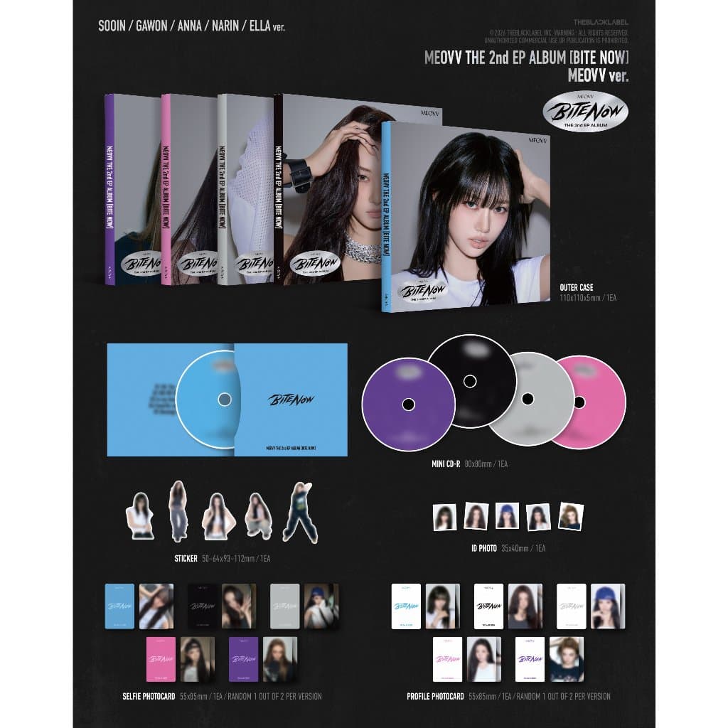 MEOVV ‍⬛ อัลบั้ม THE 2nd EP ALBUM KITTY / PHOTOBOOK / MEOVV ver. รูปที่ 7