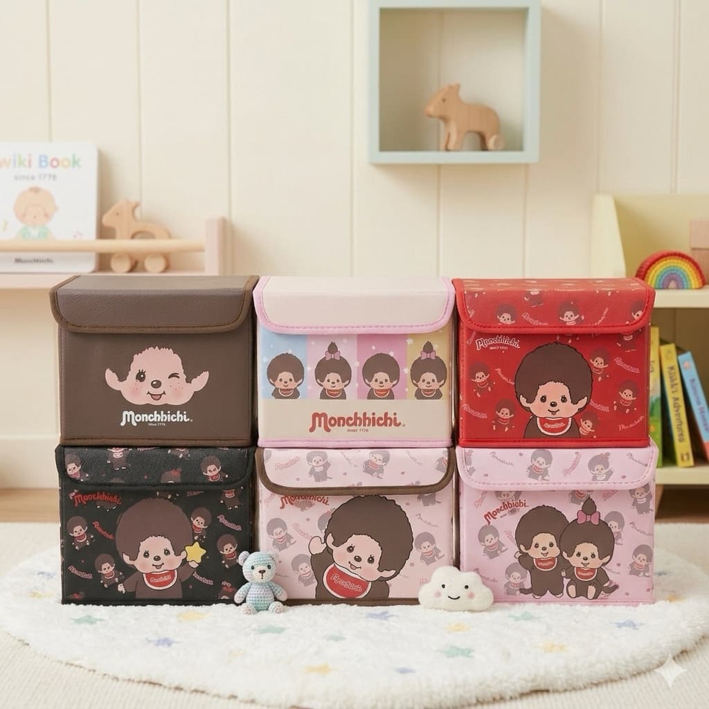 กล่องใส่ของ Monchhichi ใส่ของจุกจิก รูปที่ 1