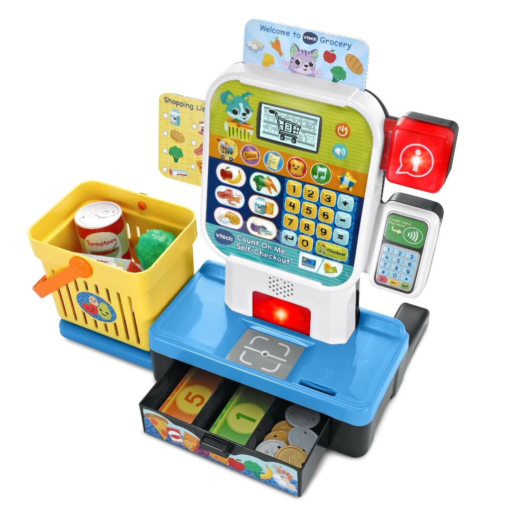 เครื่องคิดเงินอัตโนมัติ VTech Count on Me ของเล่น การเล่นบทบาทสมมติ ของขวัญ สำหรับเด็กเล็ก รูปที่ 6