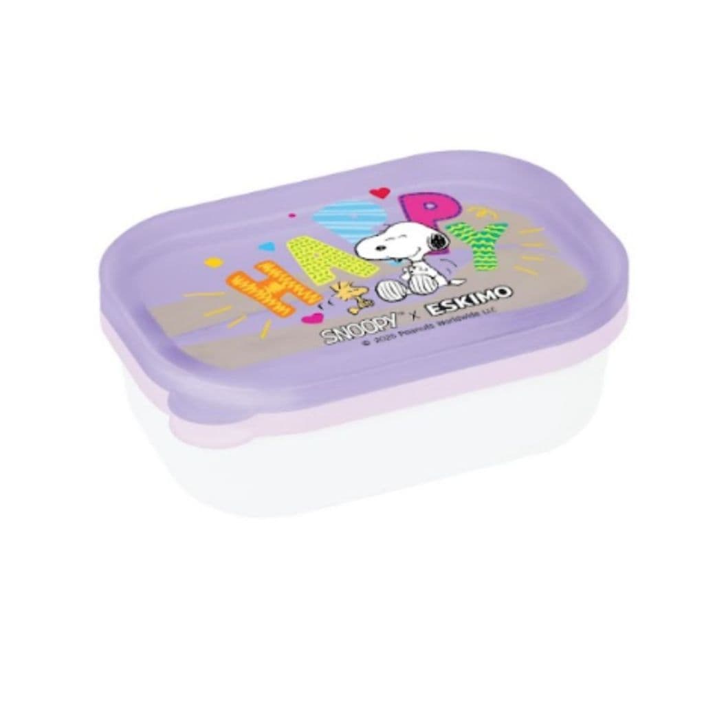 ฟรี ช้อนส้อม Eskimo X Snoopy กล่องข้าวพลาสติก 2 ช่อง น่ารัก ลิขสิทธิ์แท้ Snoopy มีให้เลือก 2 สี FC23P รูปที่ 2