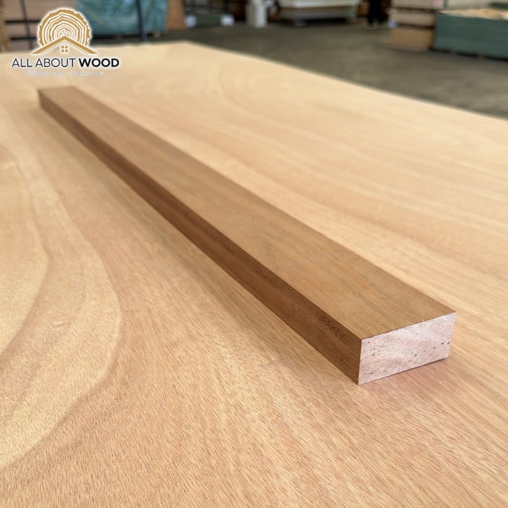 ไม้ยางนาไสเรียบ ขนาด หนา 1.5" x กว้าง 3" มีความยาวให้เลือก งานไม้แท้ งานเฟอร์ DIY BUILT-IN | All About Wood รูปที่ 3