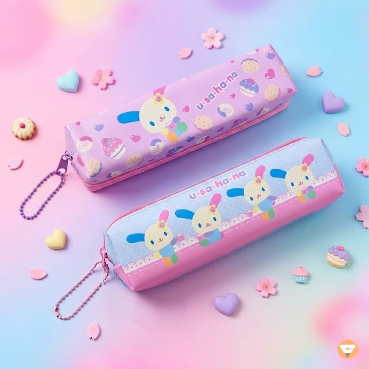 กระเป๋าดินสอ Sanrio ลาย usahana ลิขสิทธ์แท้ รุ่น UST01 03 06 อุซาฮานะ กล่องดินสอ 1 ใบ รูปที่ 7