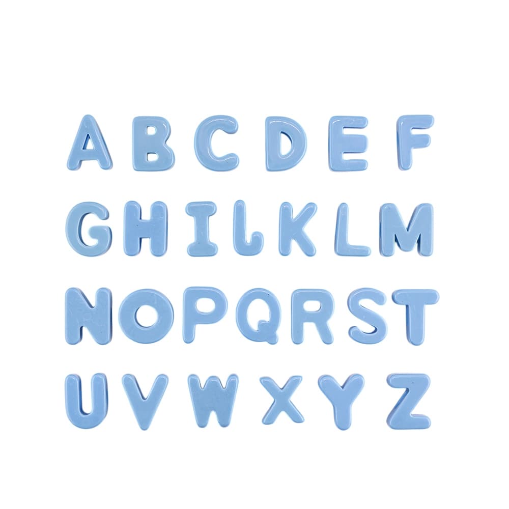 ลูกปัดอักษรภาษาอังกฤษ A-Z โทนสีล้วนสุดละมุน คุมโทนสุดๆ สำหรับร้อยเชือก Custom พวงกุญแจ งาน DIY ยอดฮิต รูปที่ 4