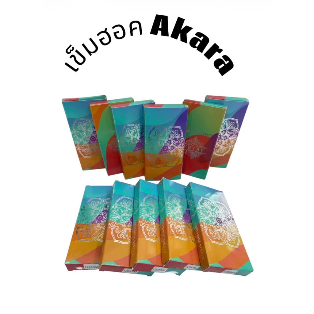 เข็มสัก เข็มฮอค AKARA หัวเข็มเลส 316 คมทนสักติดง่าย รูปที่ 2
