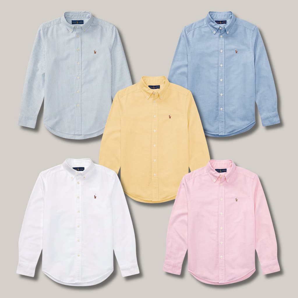 Ralph Lauren cotton oxford shirt รูปที่ 1