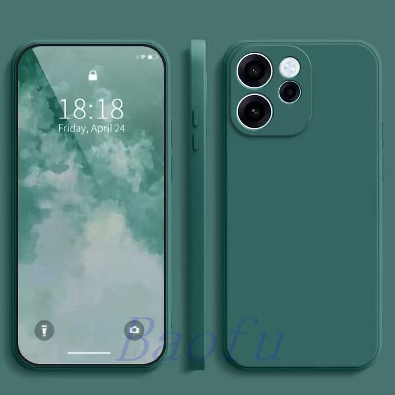 เคสกันกระแทก กำมะหยี่ สำหรับ Oppo Reno15 Reno15Pro Max Reno15F 14F 13F Reno13 Pro Reno14 Pro ข้างในเป็นกำมะหยี่ รูปที่ 2