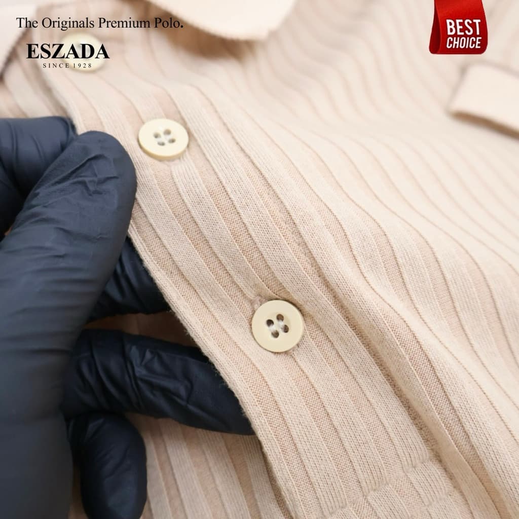 เสื้อโปโลผ้าเกาหลีพิเศษ Premium Polo Best quality of ESZADA รูปที่ 5