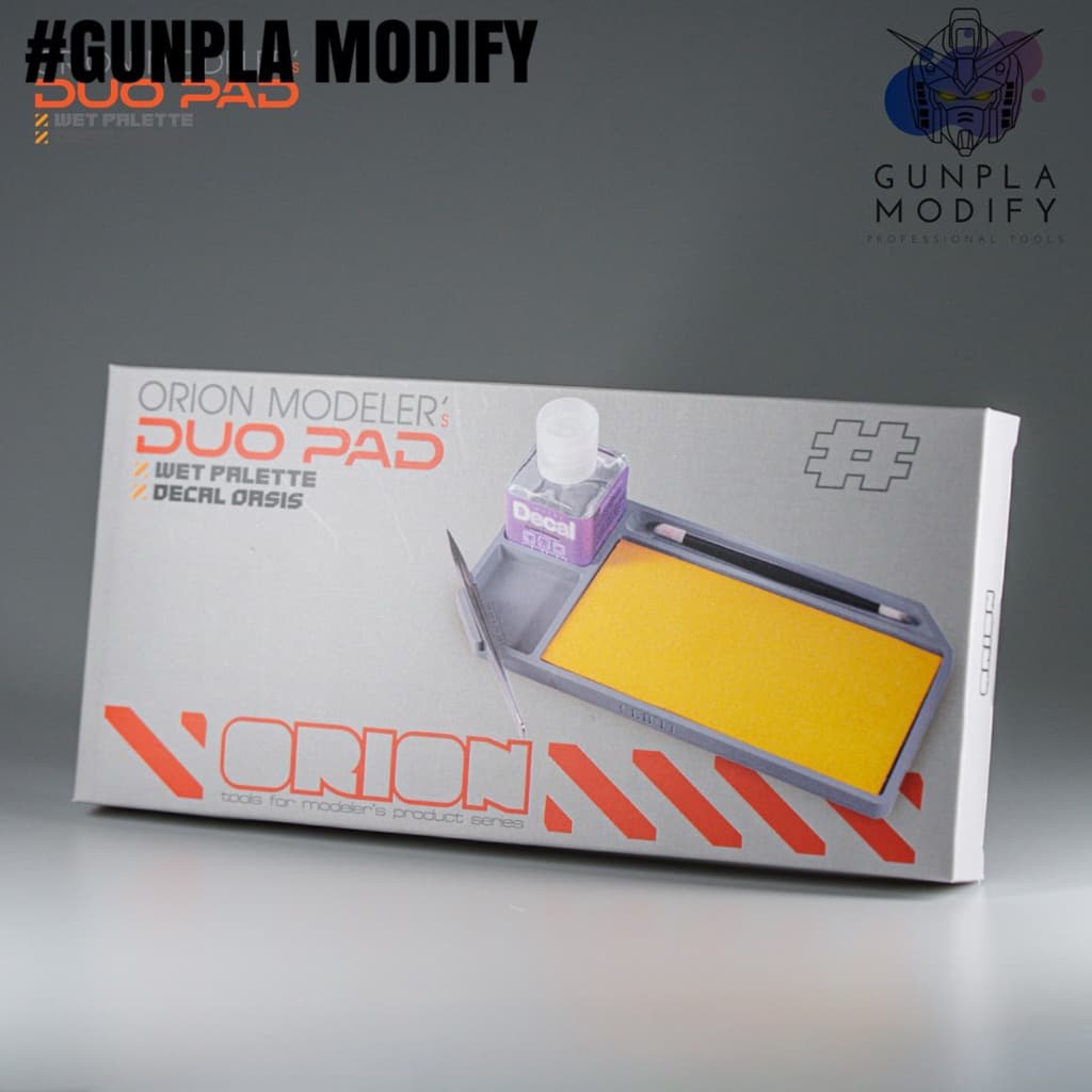ORION DUO PAD ถาดเปียกกันสีแห้งและกล่องลอกดีคอลน้ำ 2 in 1 รูปที่ 1
