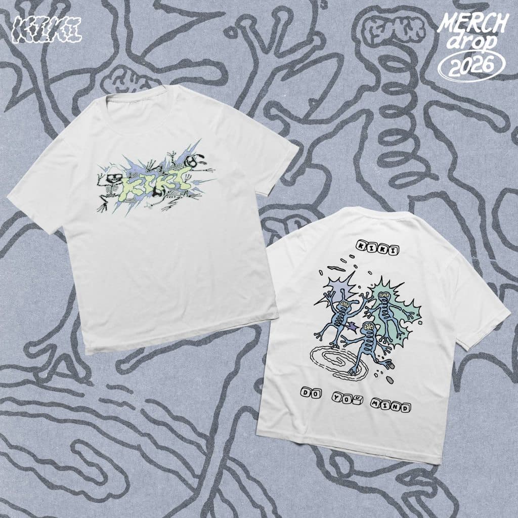 เสื้อวง KIKI - เสื้อสีขาว รูปที่ 1